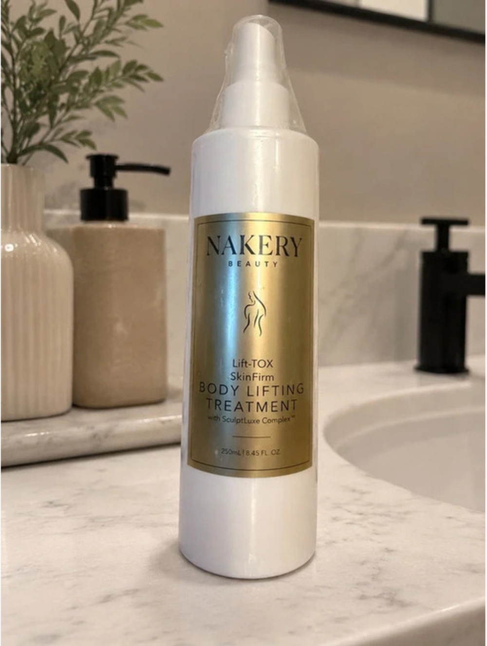 Nakery Beauty Lift-TOX SkinFirm Body Lifting Treatment Spray – 8.45 oz – Sealed